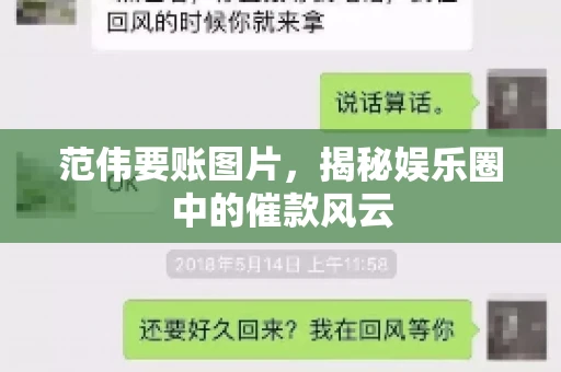 范伟要账图片，揭秘娱乐圈中的催款风云
