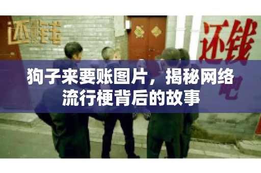 狗子来要账图片，揭秘网络流行梗背后的故事