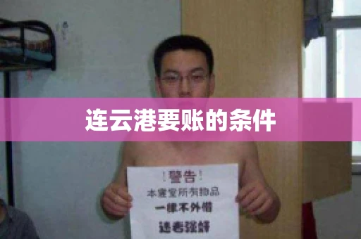 连云港要账的条件