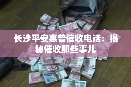 长沙平安惠普催收电话：揭秘催收那些事儿